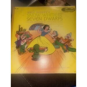 RCA Camden 1960 LP Snow White and the Seven Dwarfs by Dennis Day CAL 1044